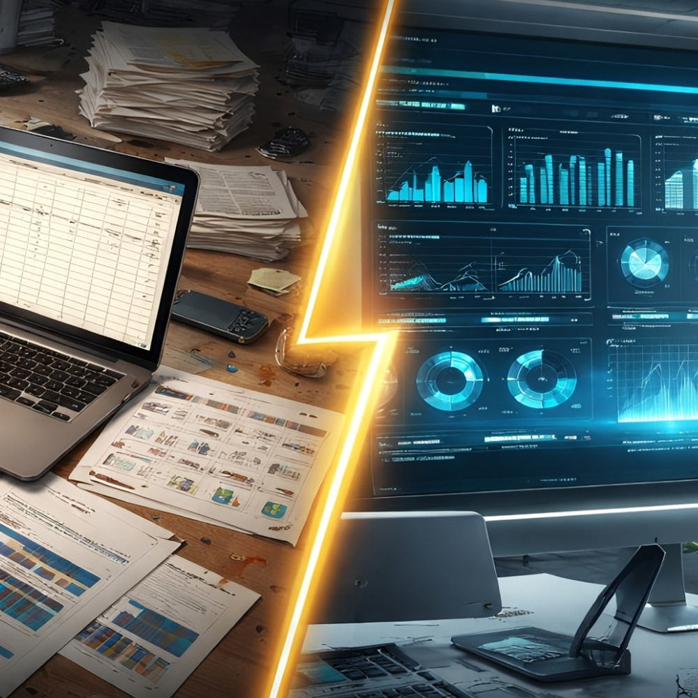 Artificial intelligence improving ESG reporting through connected sustainability data and executive dashboards
